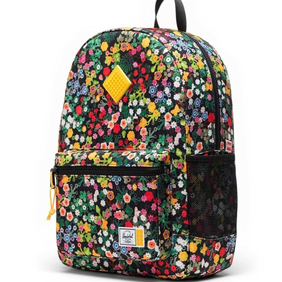 New LEGO® Herschel Heritage™ Youth Backpack Scavenger Hunt Meadow NWT - Picture 2 of 12